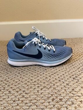 Nike Zoom Pegasus Light Blue Running Shoes